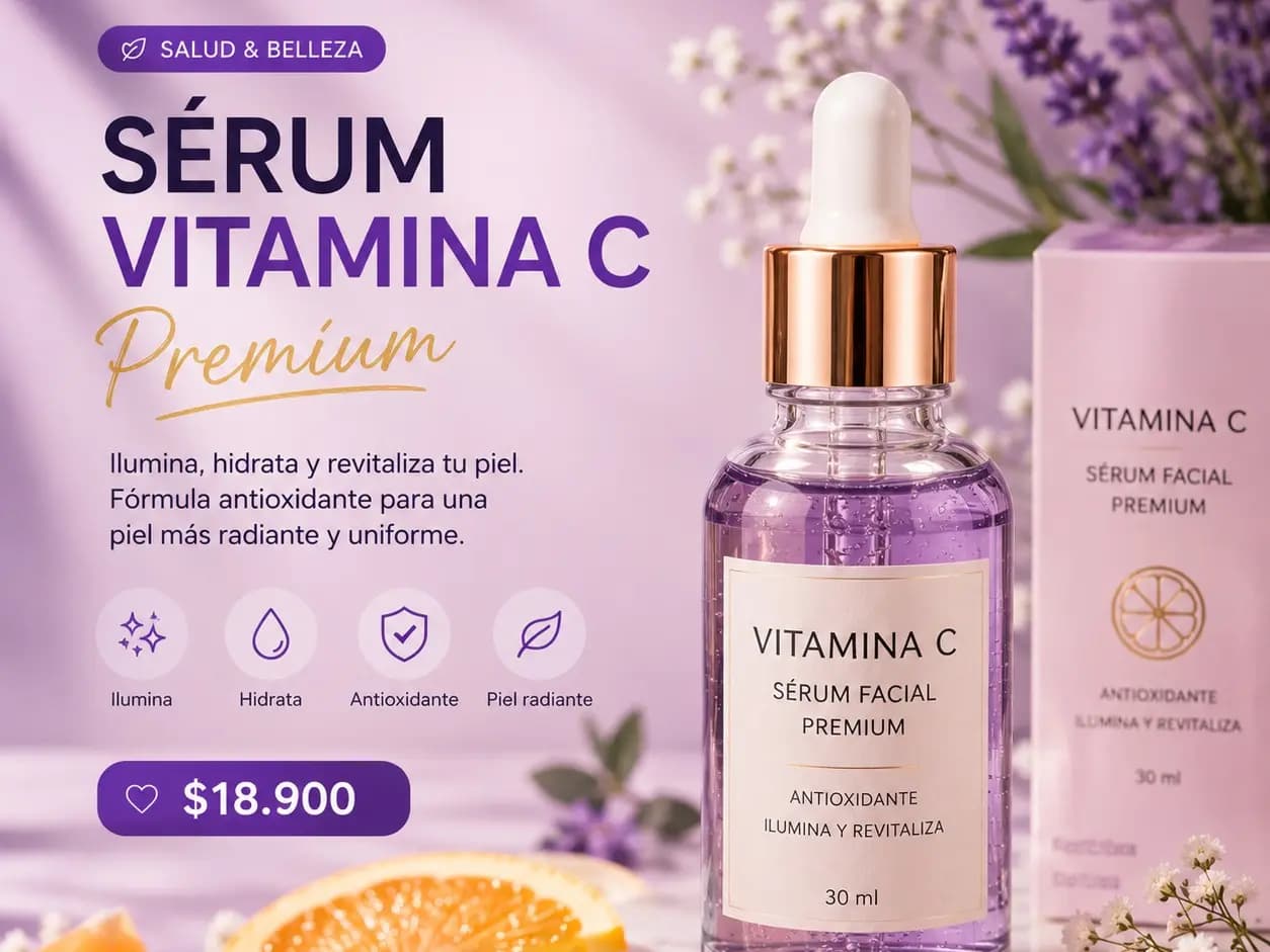 🧴 Sérum Vitamina C Premium