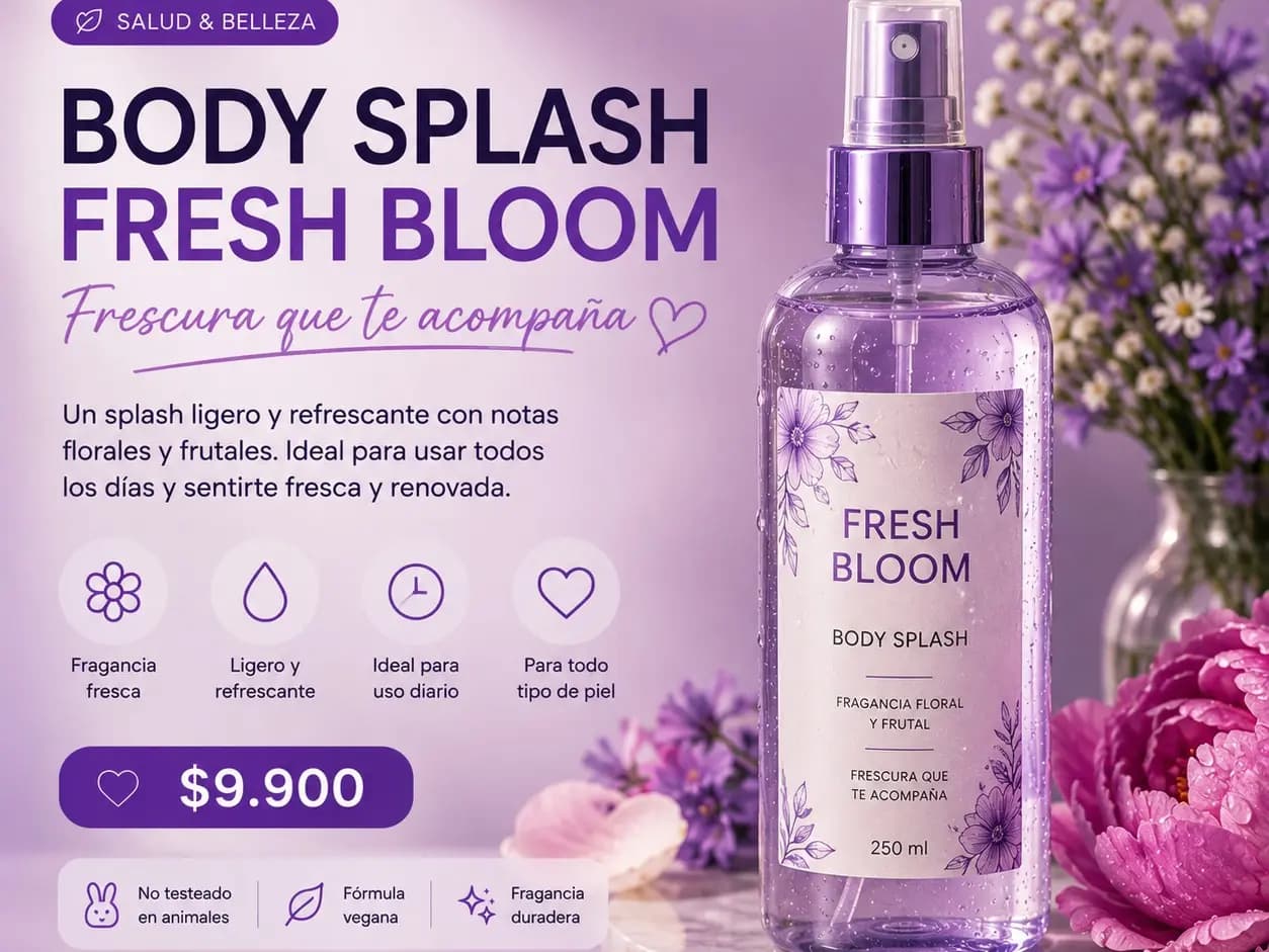 🌺 Body Splash Fresh Bloom