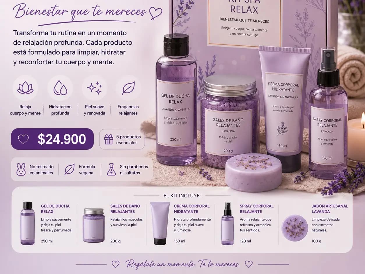 Kit Spa Relax